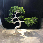 プラスチック葉のガラス繊維の人工的な松の木の紫外線保護