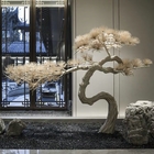 クリスマスの装飾のために屋外プラスチック ヒマラヤスギの靴1mの人工的な松の木