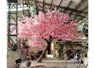 絹の布の人工的な花の木サイズ10年の寿命1mの
