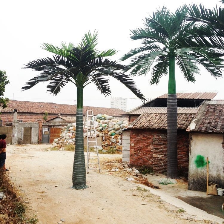 Palm Small Tree顧客用6.3mの高さの装飾的な人工的なキューバの高貴な王