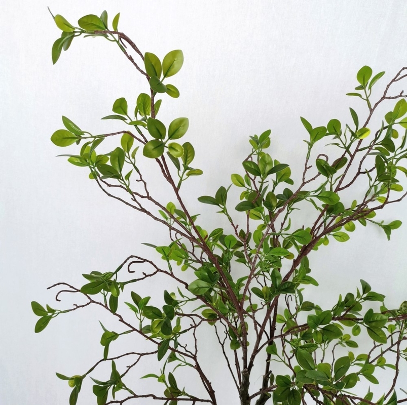 150cmの人工的な盆栽の植物、擬似鉢植えな植物の屋内実質の接触緑の葉