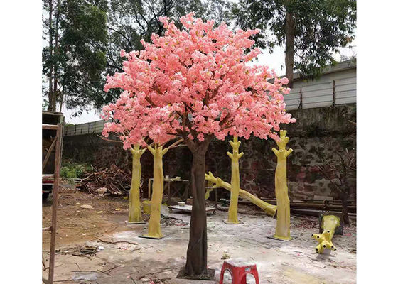1mの人工的な桜の木のガラス繊維木材料
